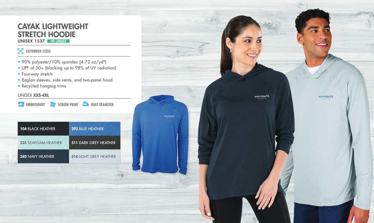 Cayak Lightweight Stretch Hoodie
