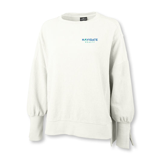 Women's Camden Spliced Crew Neck Sweatshirt